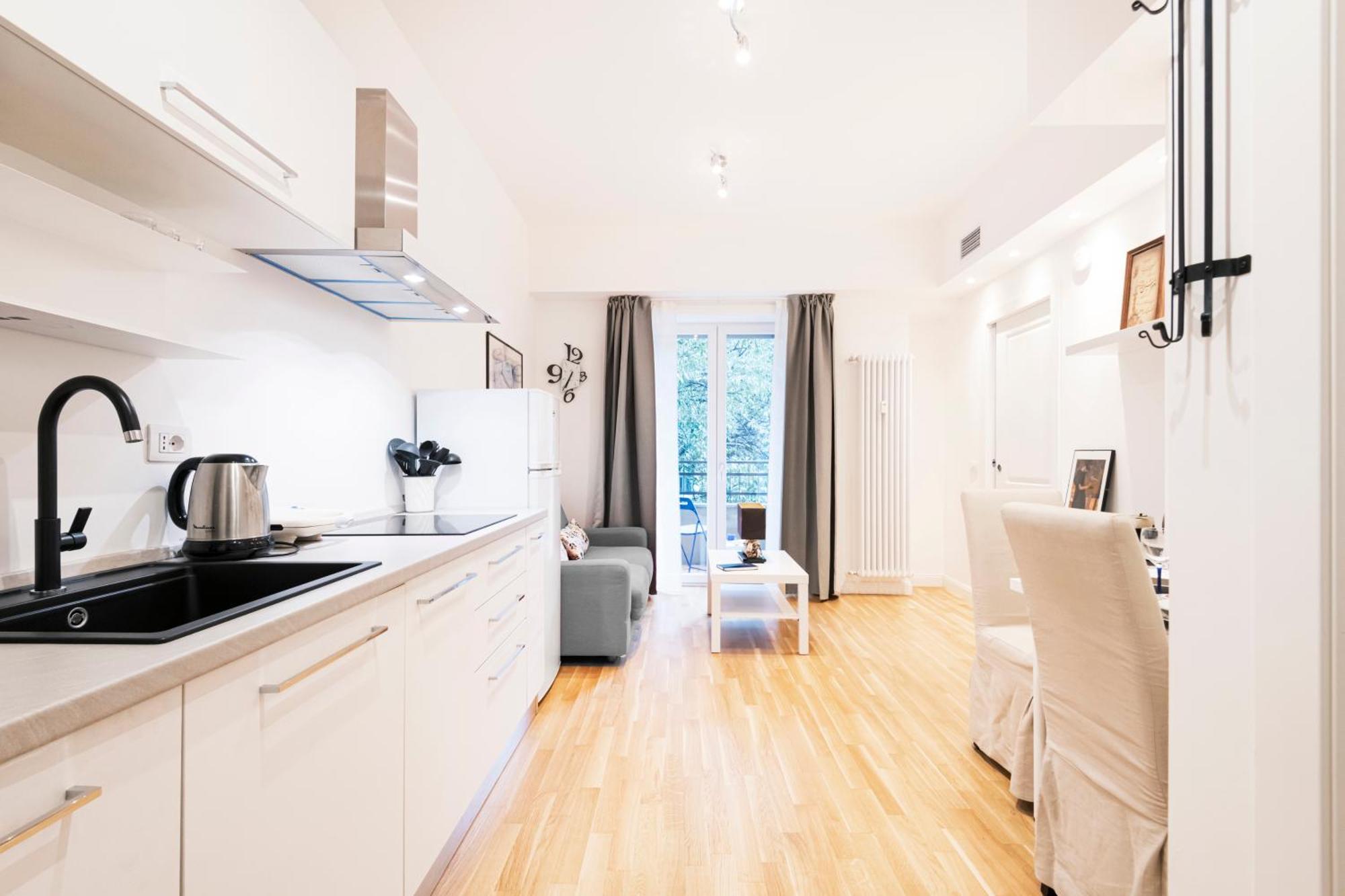 Easylife - Luminosa E Comoda Residenza Con Balcone Milán
